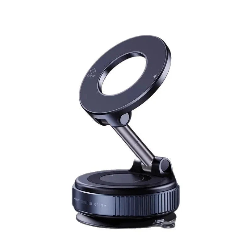 Magnetic Car Phone Holder with Vacuum Suction Cup - Universal Mount