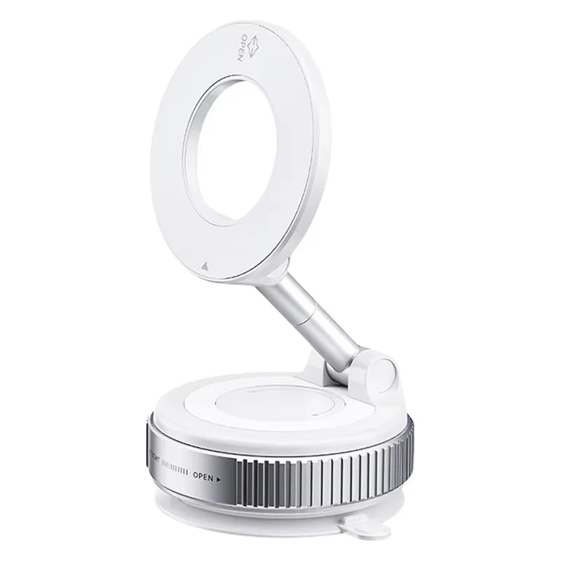 Magnetic Car Phone Holder with Vacuum Suction Cup - Universal Mount
