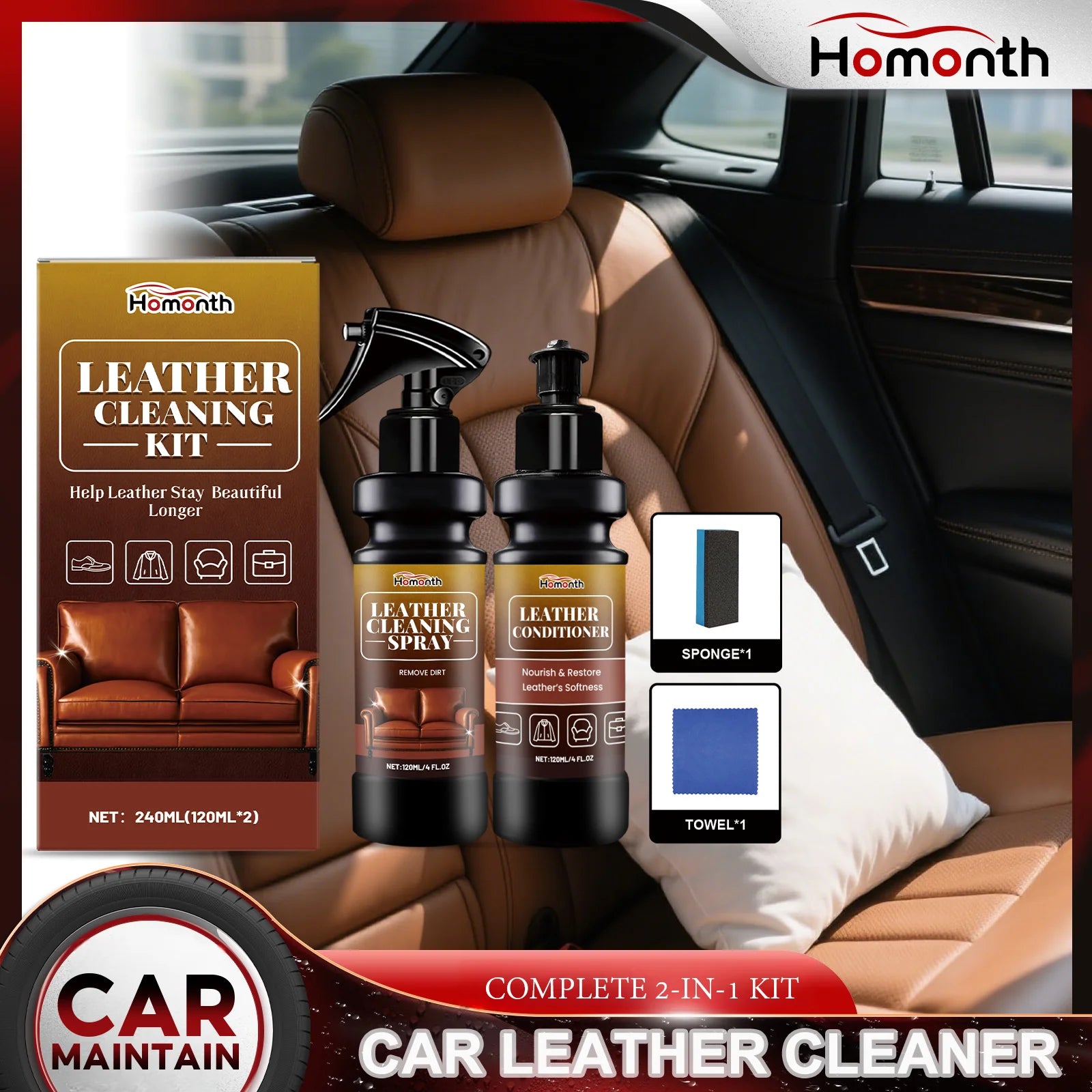Vorzian™ LeatherCare Pro Kit